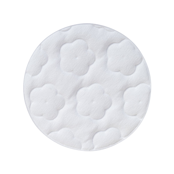 压梅花全棉夹棉 直径6cm(化妆棉)