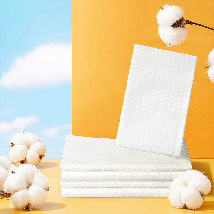 小珍珠纹50-55克 折叠式洁面巾