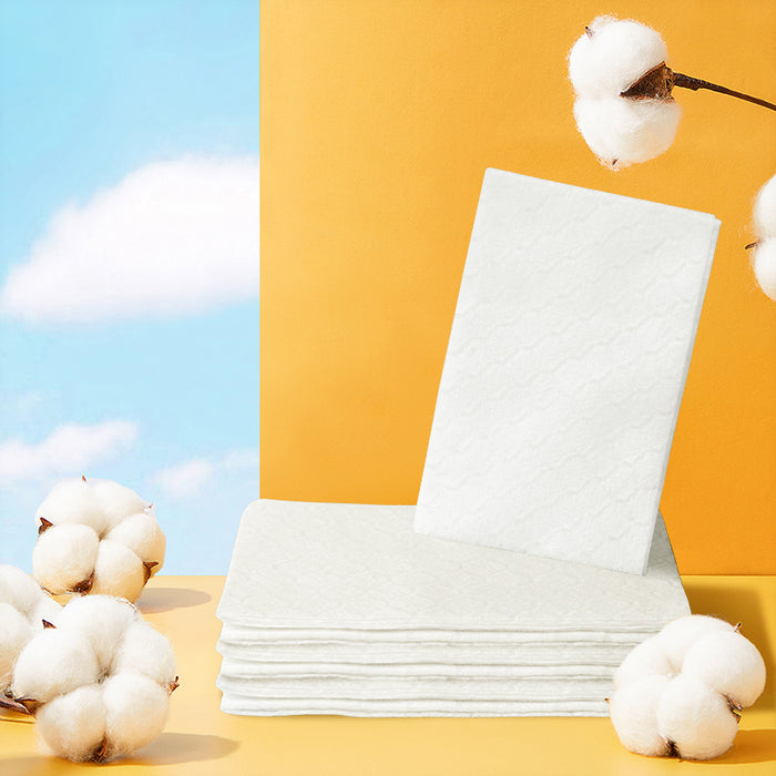 菱形55-60克折叠式洁面巾