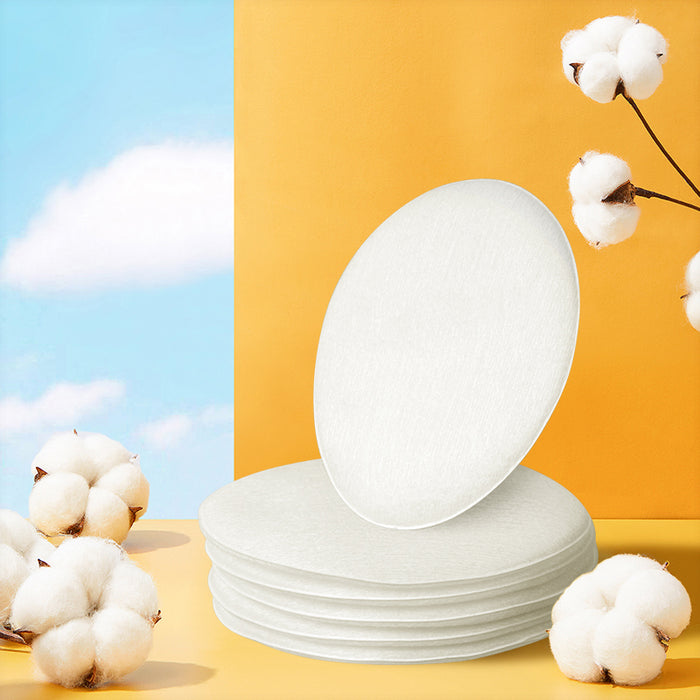 椭圆全棉夹棉 化妆棉(化妆棉)