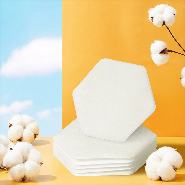 六边形全棉夹棉 化妆棉(化妆棉)