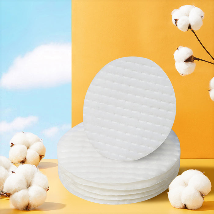 压格纹全棉花 直径5.5cm(化妆棉)
