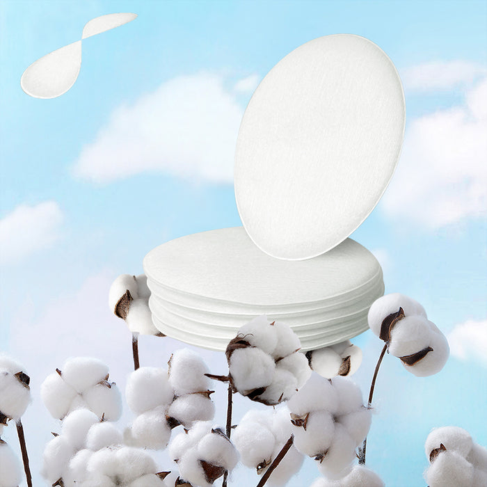 椭圆全棉夹棉 化妆棉(化妆棉)