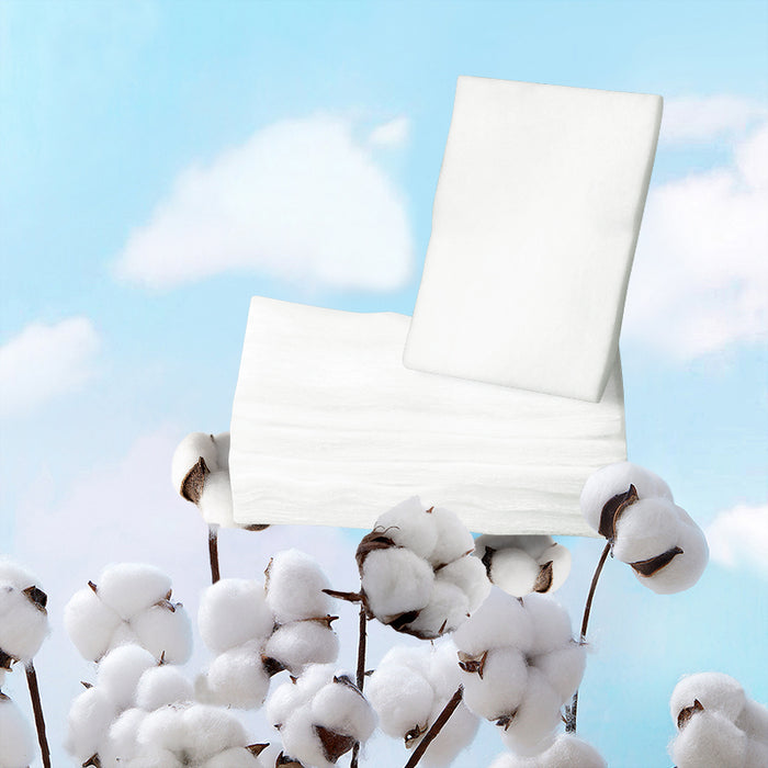 水刺棉5x6cm温水后可拆多层湿敷