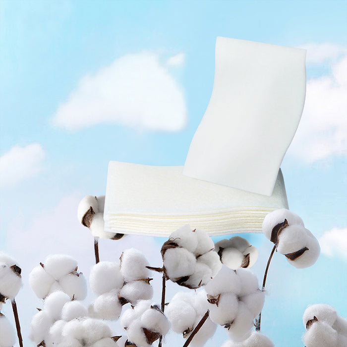 纸纤维进口55克二分之一化妆棉