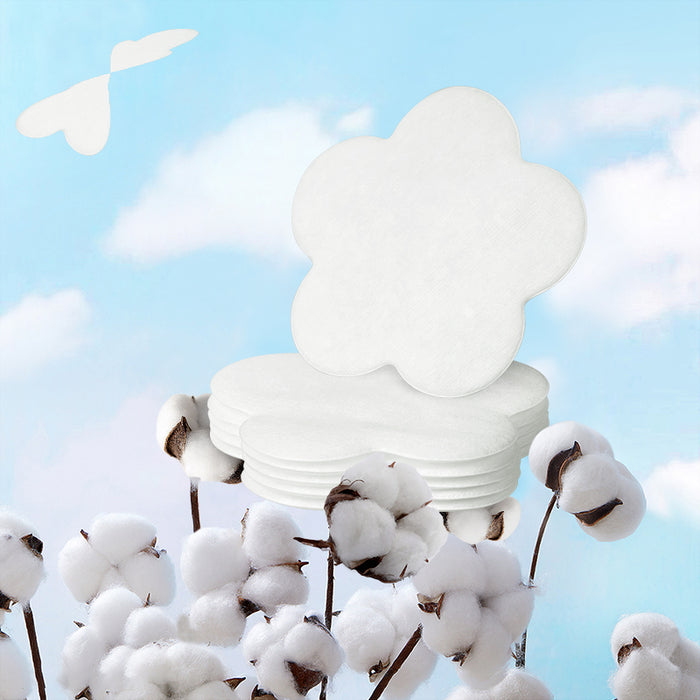 花型全棉夹棉 化妆棉(化妆棉)