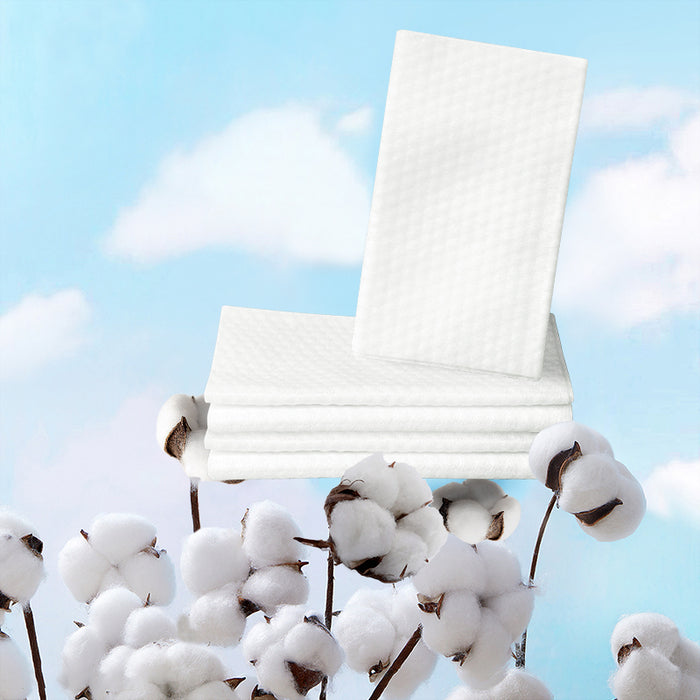 小珍珠纹50-55克 折叠式洁面巾