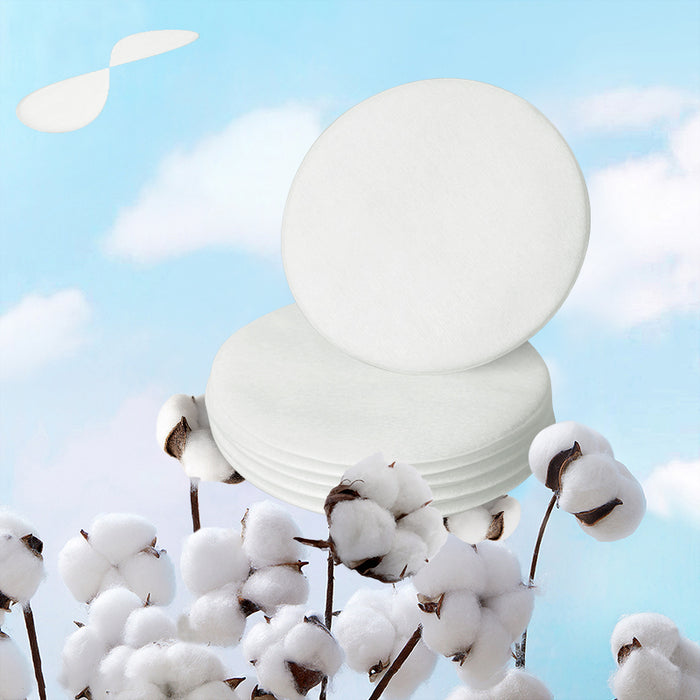 圆形锁边全棉夹棉 直径6cm(化妆棉)