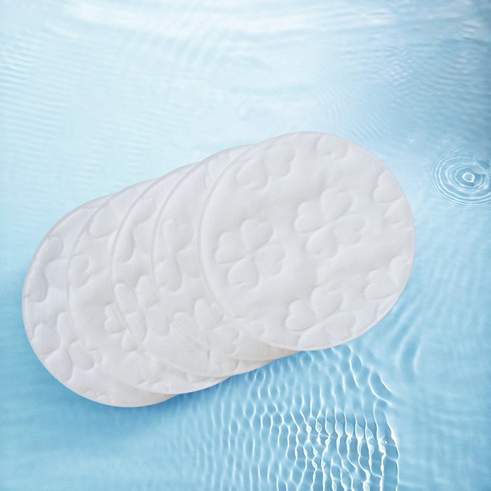 压四叶草全棉夹棉 直径6cm(化妆棉)