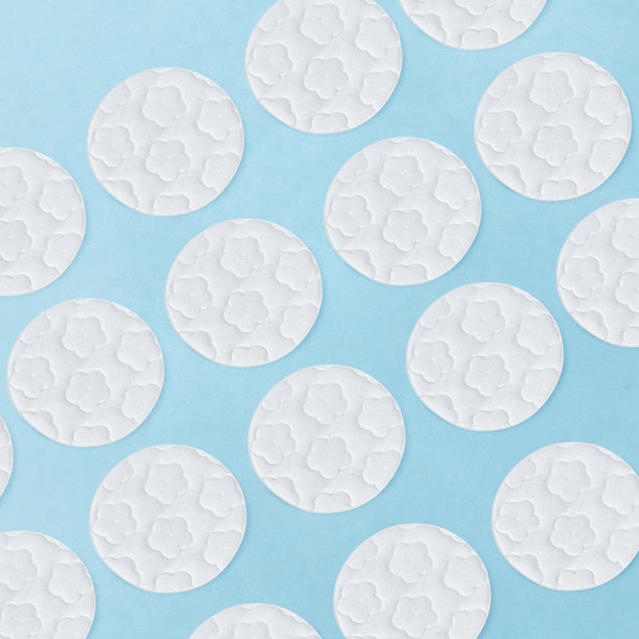 压梅花全棉夹棉 直径6cm(化妆棉)