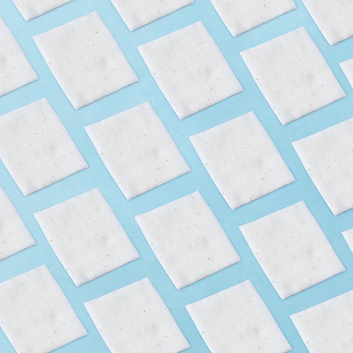 生态棉5x6cm原色无漂白自带棉粉