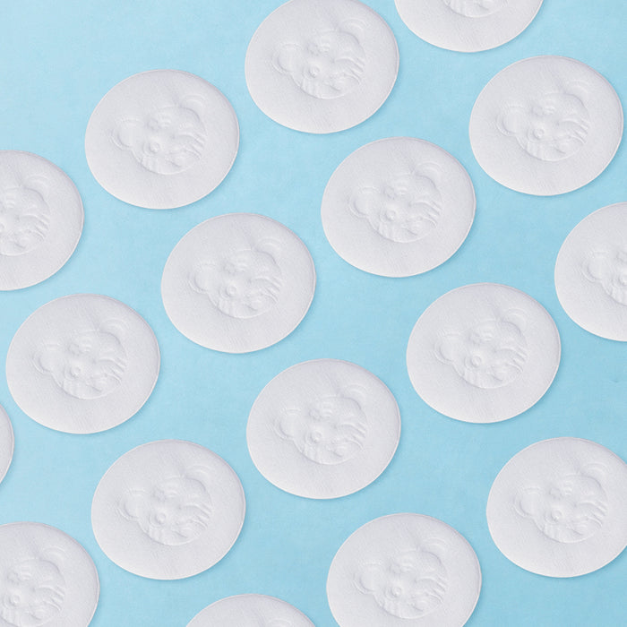 压老虎全棉夹棉 直径6cm(化妆棉)