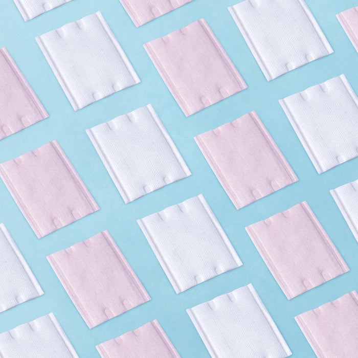 粉、白5x6cm 双面双效