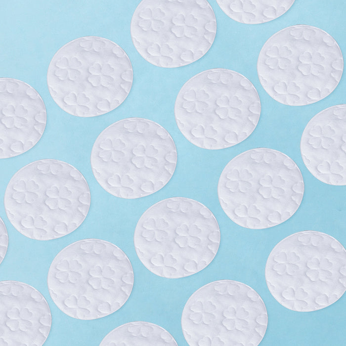 压四叶草全棉夹棉 直径6cm(化妆棉)