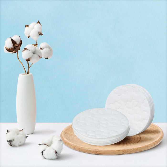 压四叶草全棉夹棉 直径6cm(化妆棉)