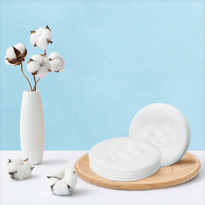 压老虎全棉夹棉 直径6cm(化妆棉)