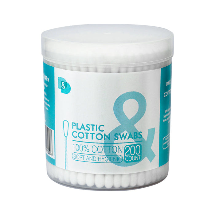 200支圆桶塑棒棉签