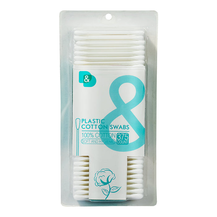 375支吸卡塑料棒棉签