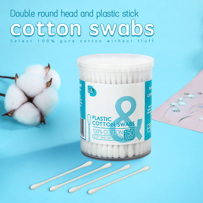 150支圆桶塑棒棉签