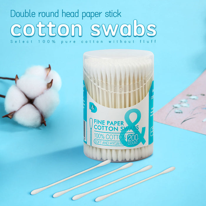 200支拉卡盒双圆头细纸