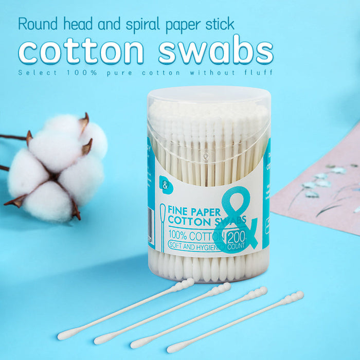 200支拉卡盒螺圆头细纸