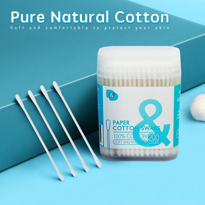 200支磨砂盒双圆头细纸