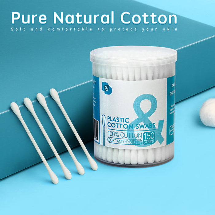 150支圆桶塑棒棉签