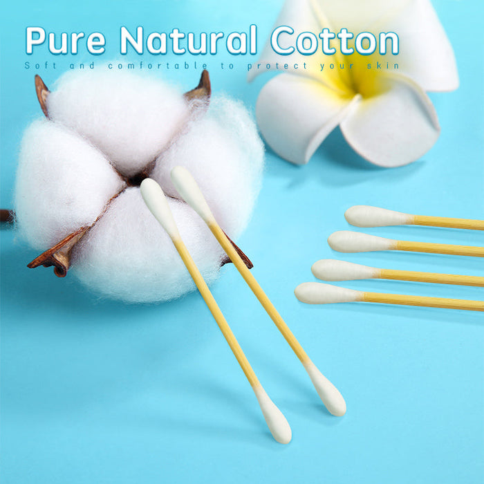 200支圆桶木棒棉签